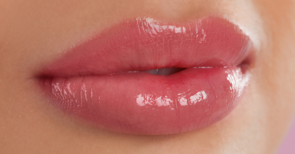 close up of hydrostain lips